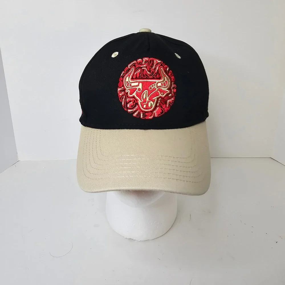 Chicago Bulls Artist Hat Series Snapback Walker TKL Melonwear Black Tan Cap